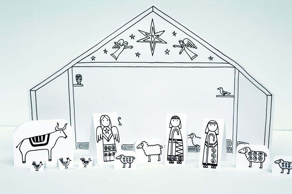 DIY Nativity Projects Sugar Bee Crafts