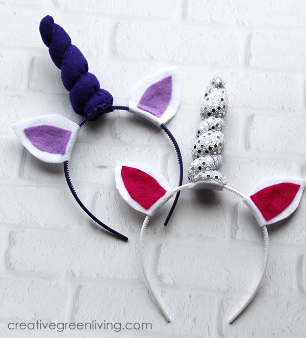 Unicorn headband tutorial - perfect for valentine's day or party favors