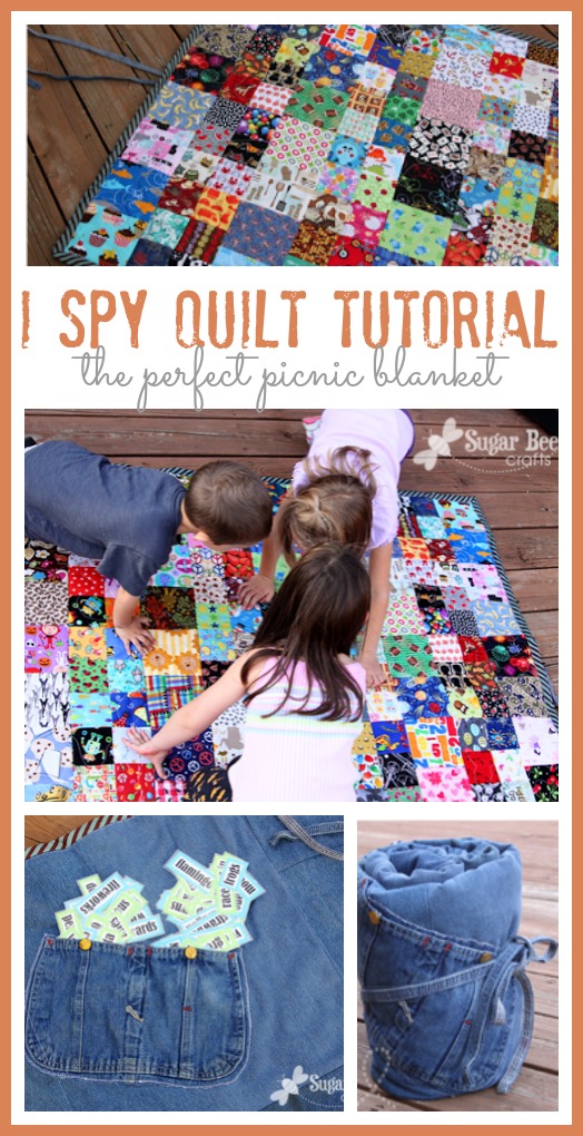 how to make an i spy quilt