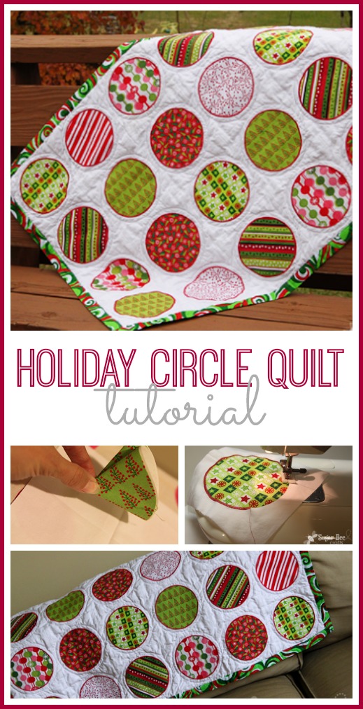 holiday circle quilt