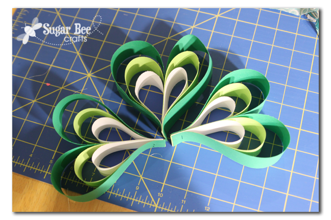 Paper Strip Crafts How To Make Shamrock Ornaments From Paper Strips
