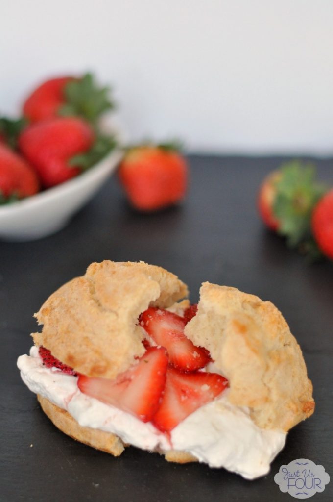 Make the best of summer's fresh fruit in this strawberry cheesecake shortcake. 