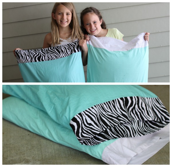 sewing camp pillowcases