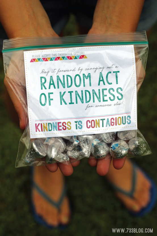 Random Acts of Kindness Free Printable