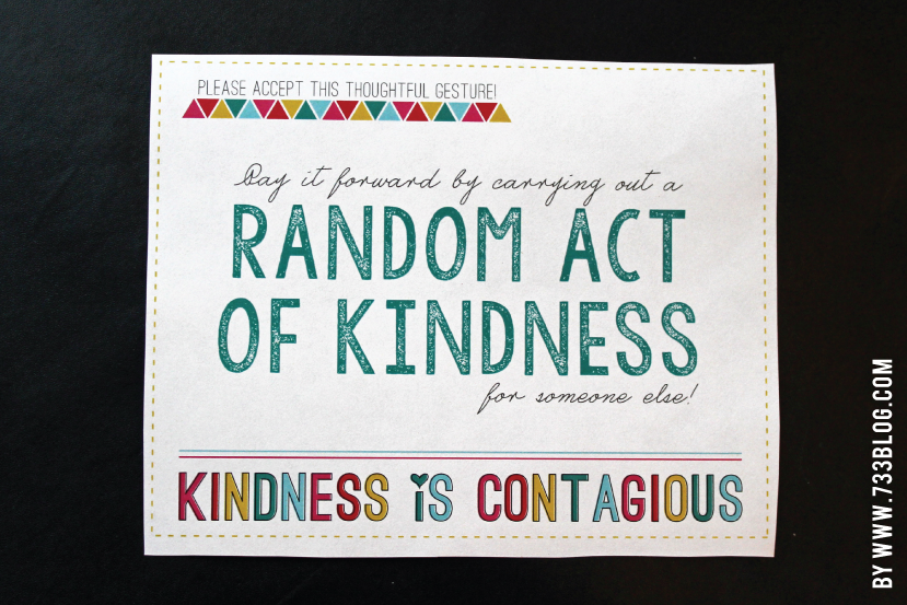 Random Acts of Kindness Ideas