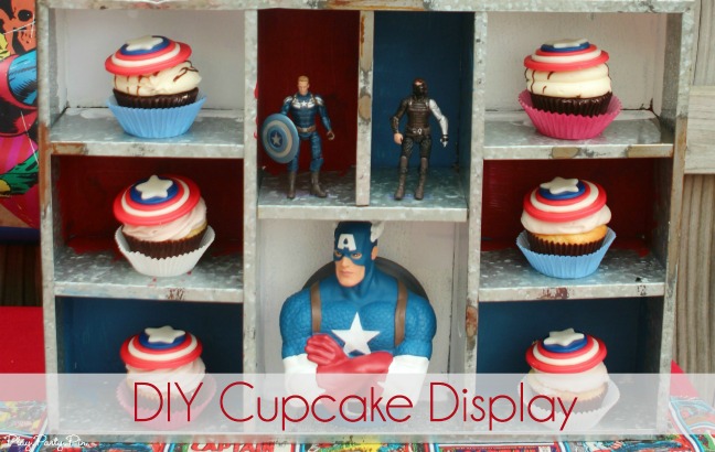 DIY custom cupcake display tutorial
