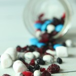 Red white and blue trail mix