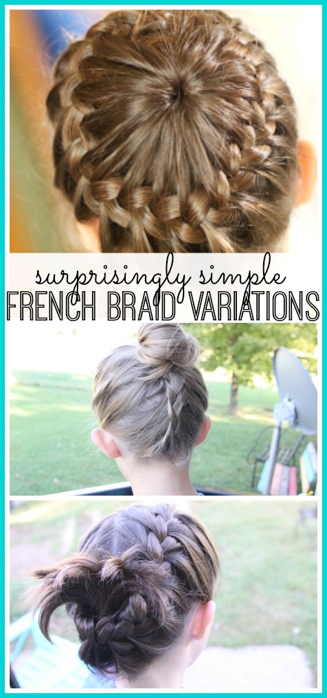 simple french braids