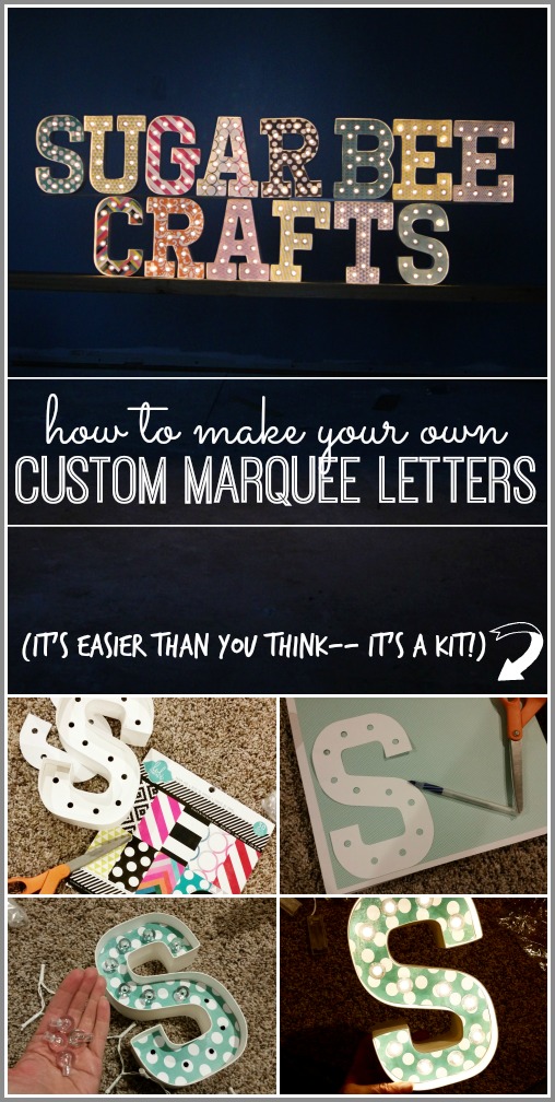 Custom Marquee Letters