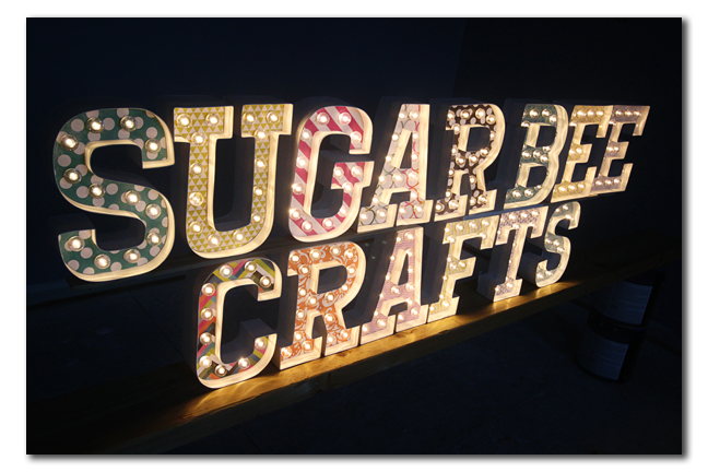 marquee letters diy