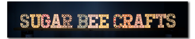 sugar bee crafts marquee