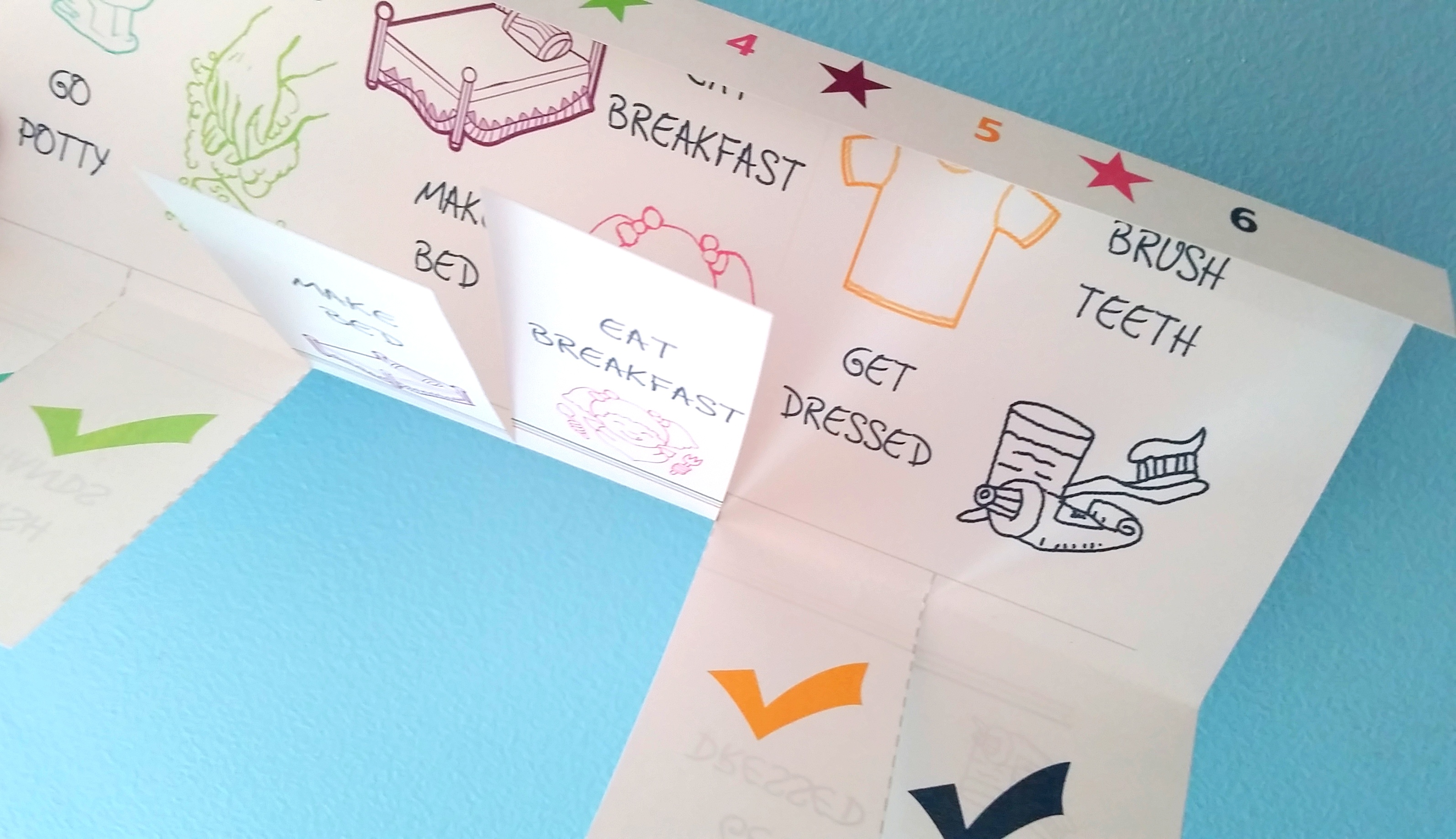Free Printable Preschool Chore Charts