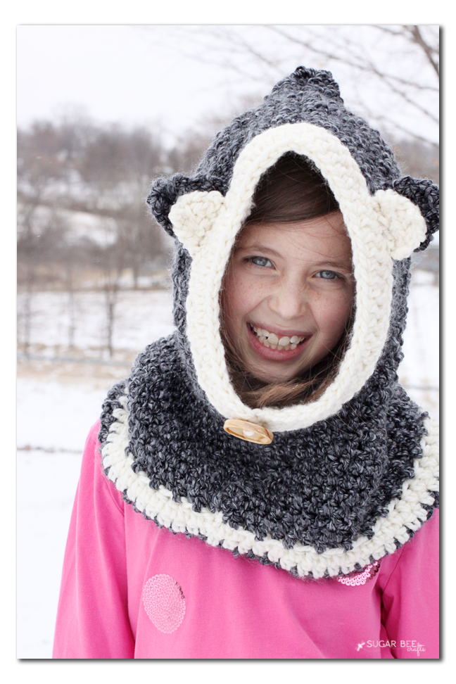 crochet hooded cowl copy