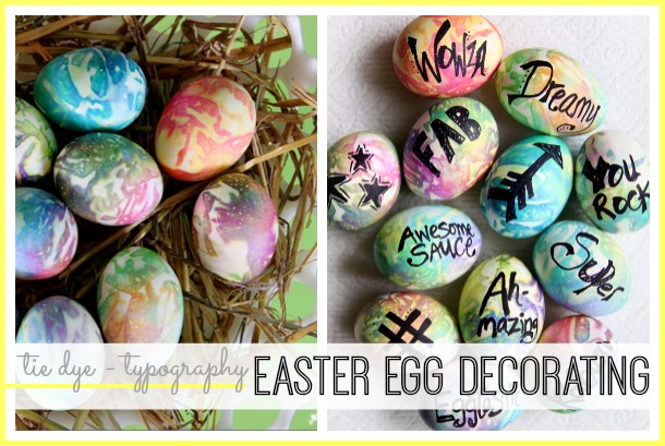 easter egg decorating modern idea