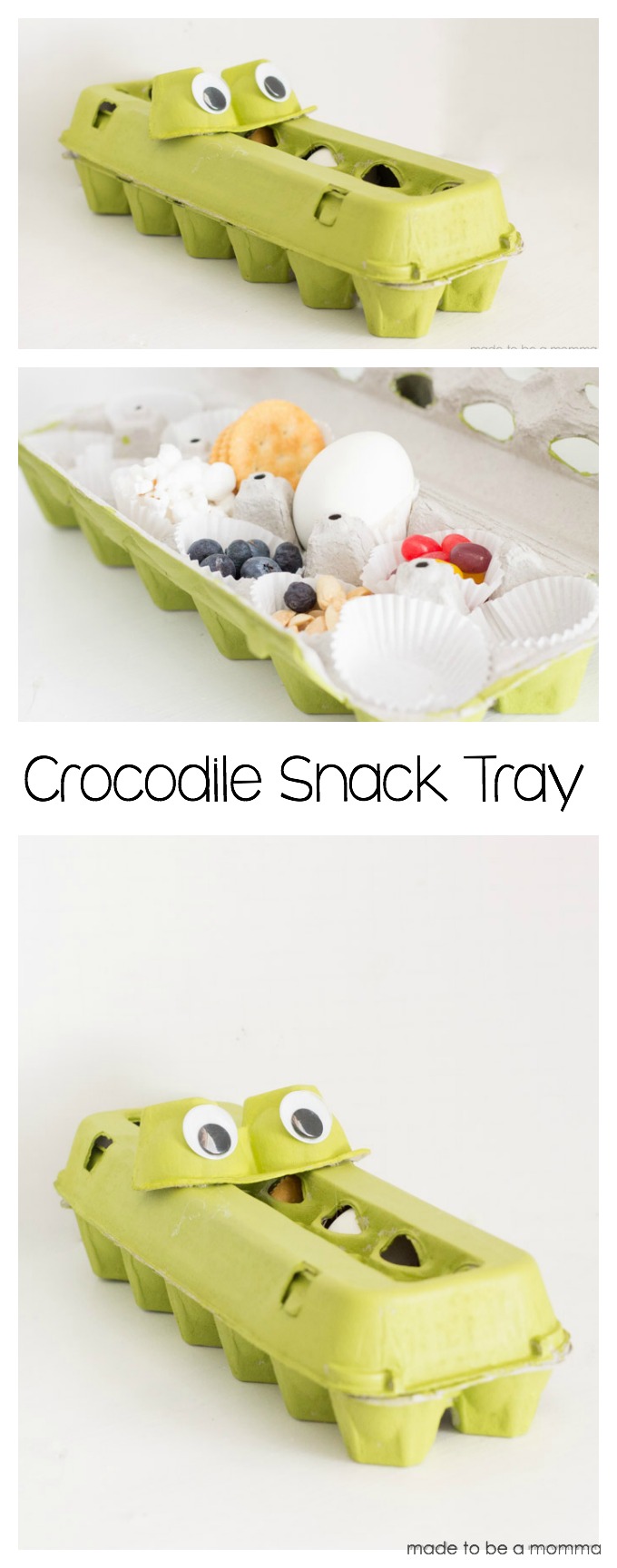 Crocodile Snack Tray