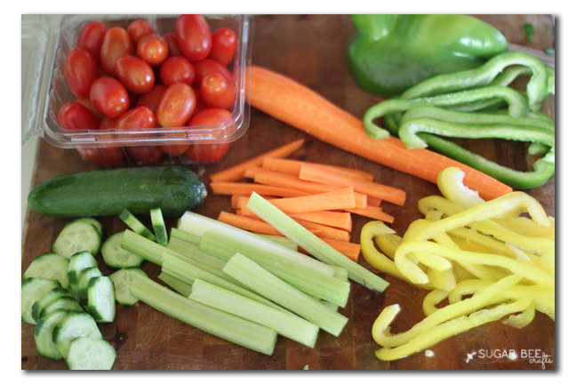 veggie summer snack idea