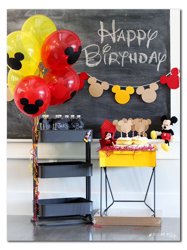 mickey party craft