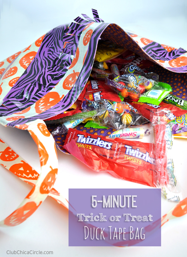 Homemade-Trick-or-Treat-Duck-Tape-bag-craft
