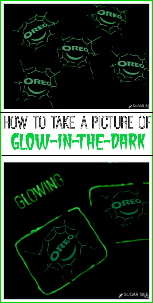 how to take a glow in the dark picture