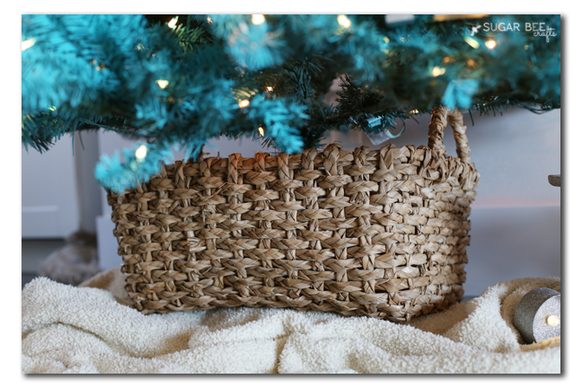 basket tree stand christmas