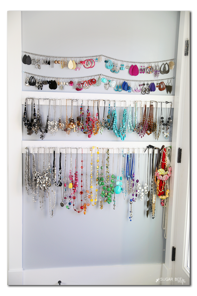 jewelry organizer display