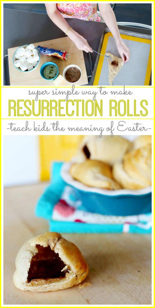 Easter Resurrection Rolls how-to