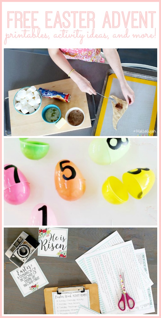 free easter advent craft activity idea