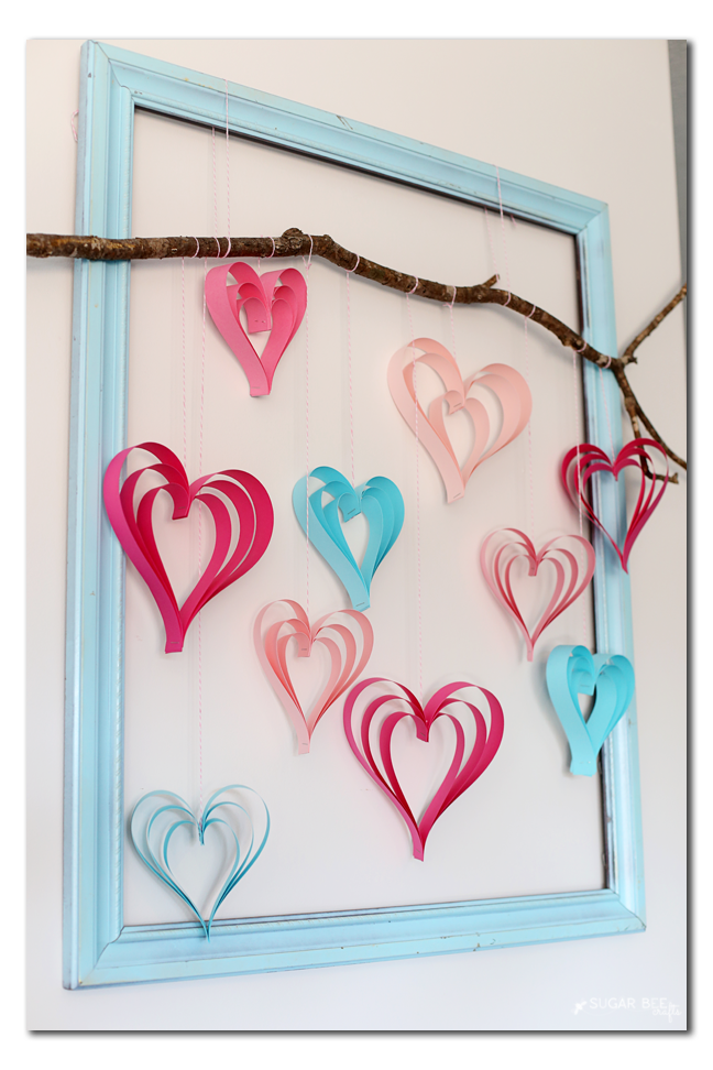 paper strip heart how-to