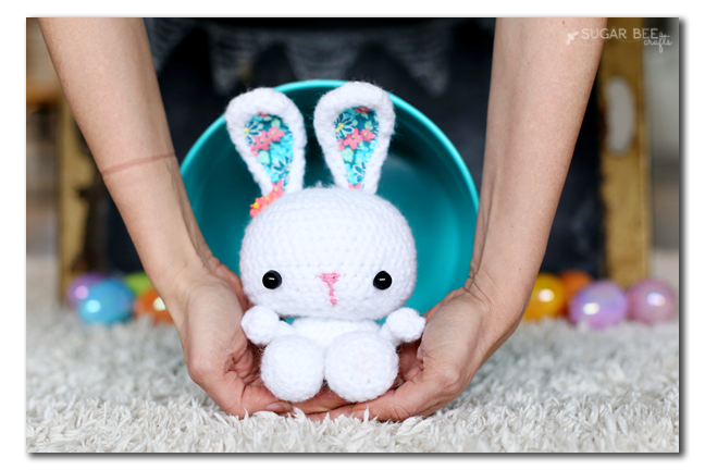 small crochet bunny