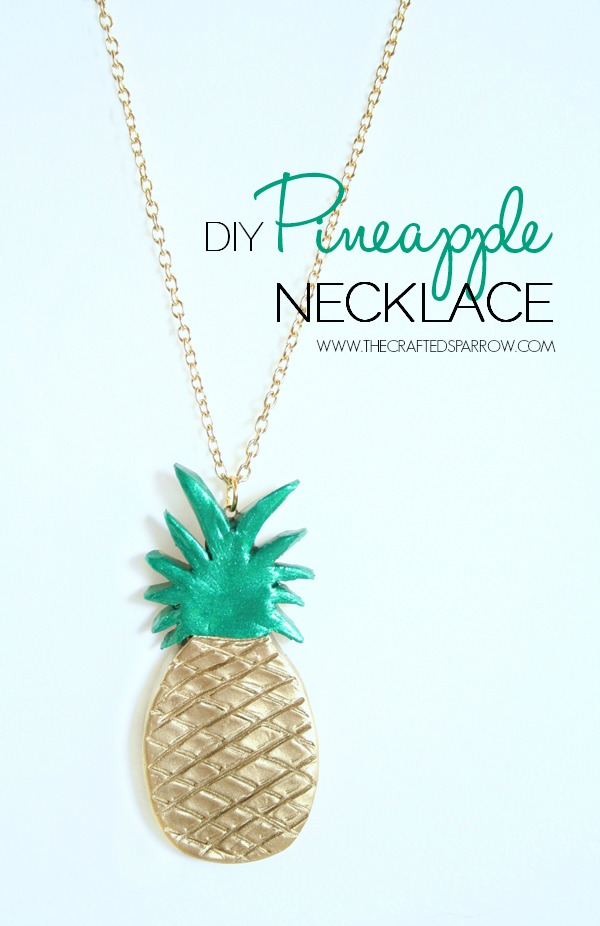 DIY-Clay-Pineapple-Necklace