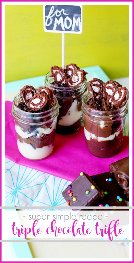 triple chocolate trifle recipe