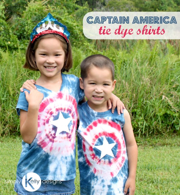SimplyKellyDesigns_CaptainAmericaTieDyeShirts