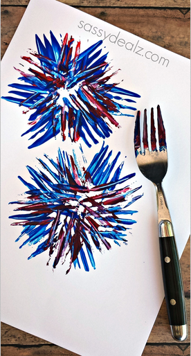 fork-firework-print-craft-for-kids