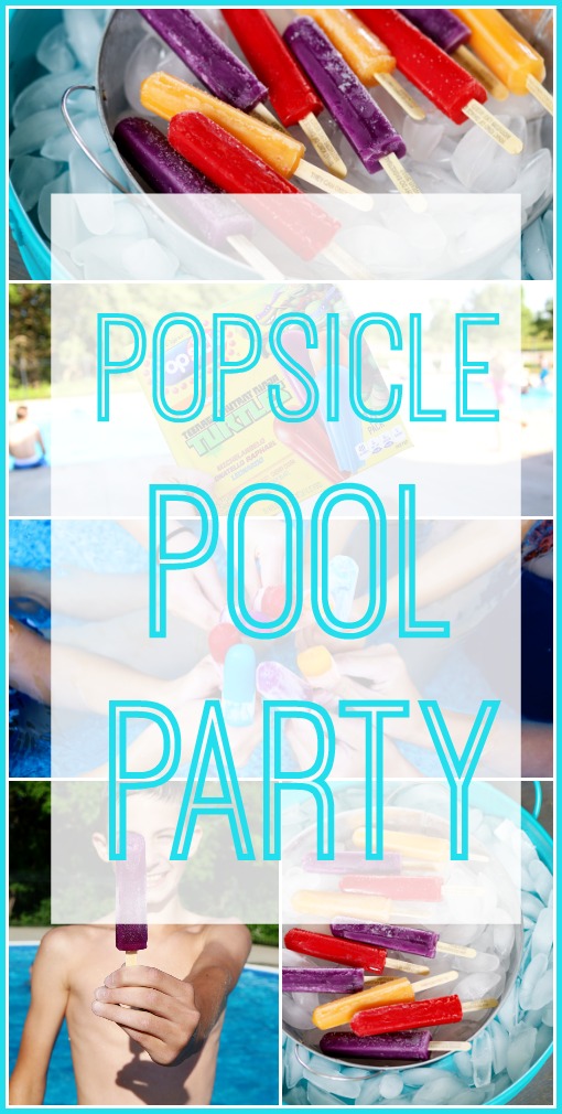 popsicle summer pool party