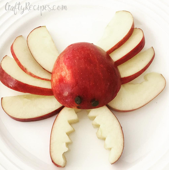 apple-crab-snack-for-kids