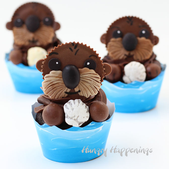 reeses-cup-sea-otter-cupcakes-finding-dor