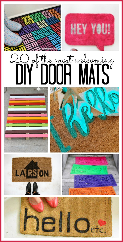 DIY door mats