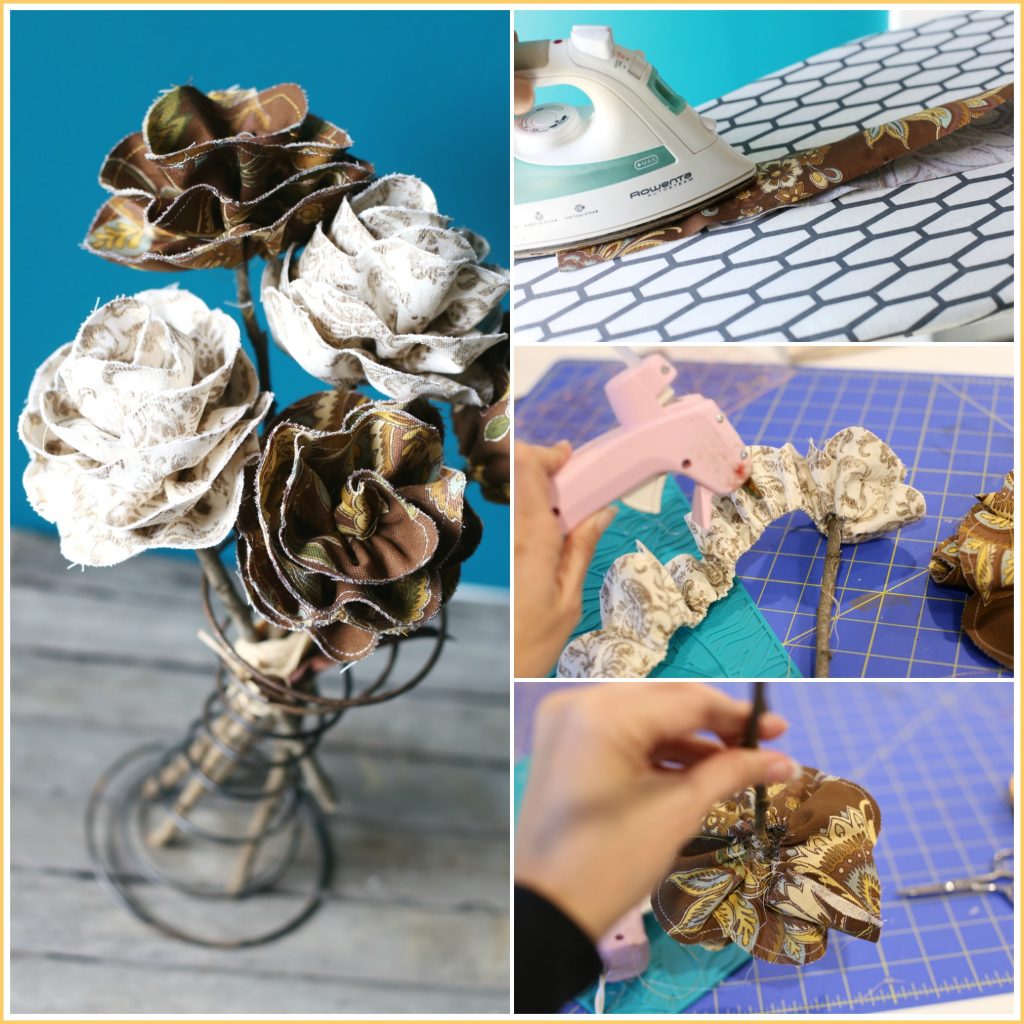 how-to-make-fall-fabric-flowers