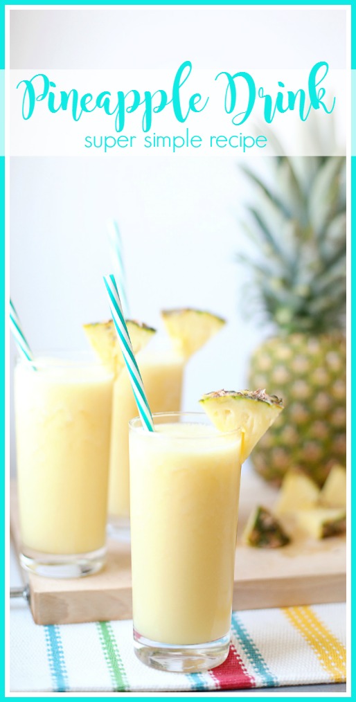 simple Pineapple Drink recipe