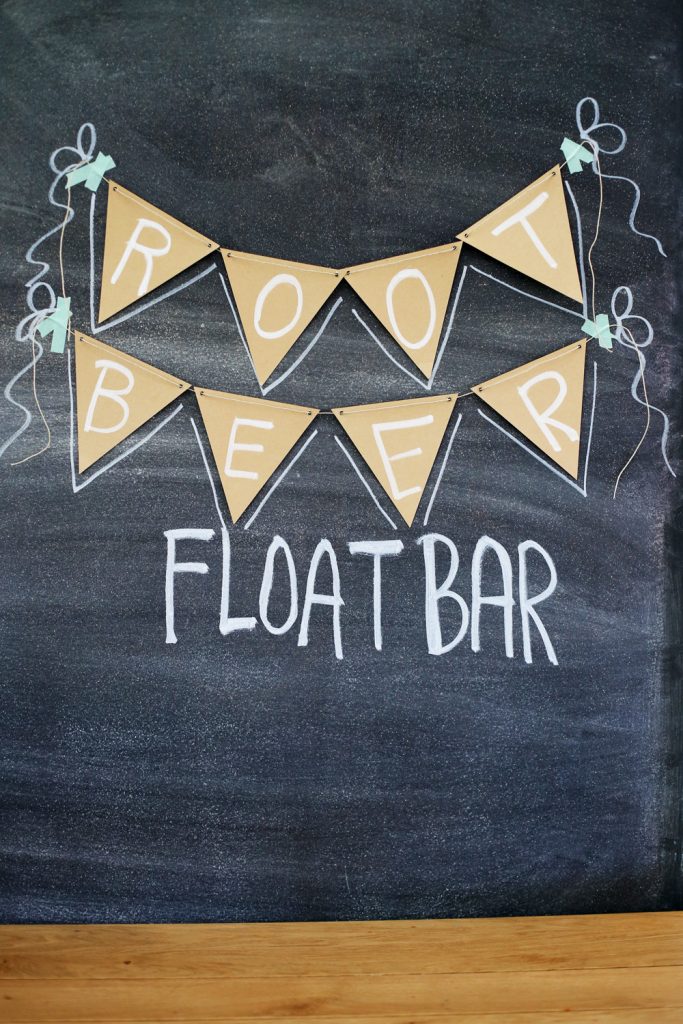 float bar backdrop