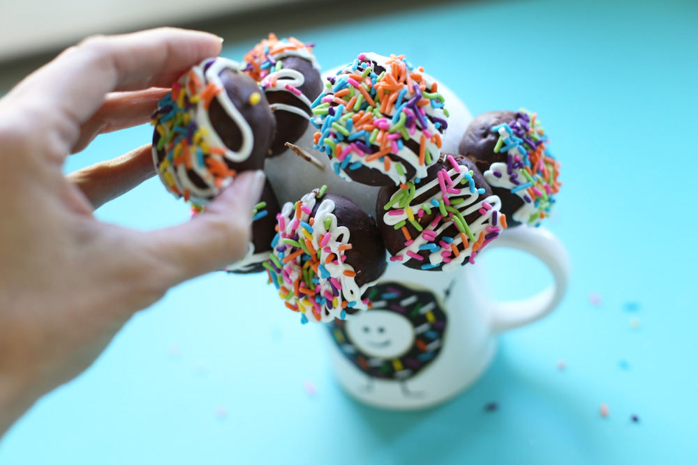 layered donut mug
