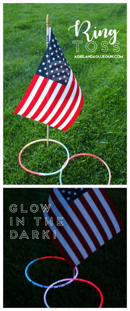 ring toss for 4th of July glow in the dark