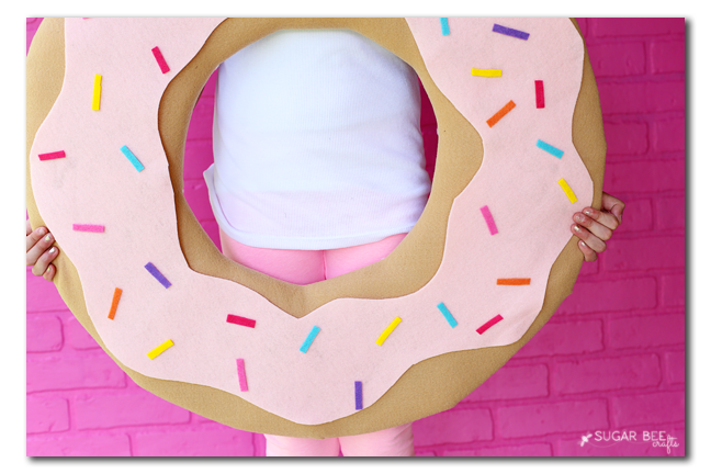 handmade donut costume