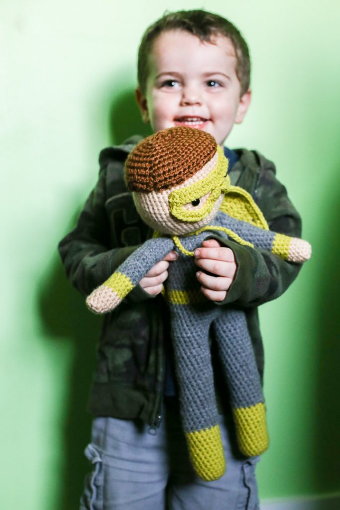 crochet superhero doll-1